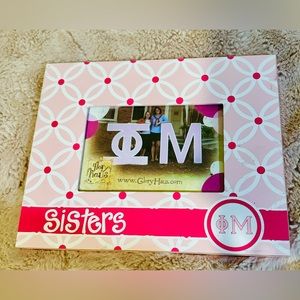 Phi Mu Sorority Wood Frame